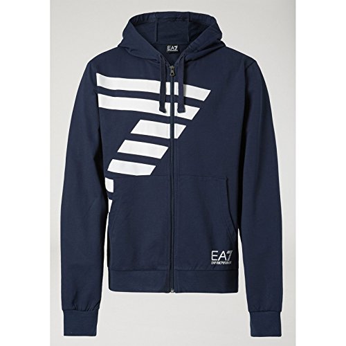 EA7 EMPORIO ARMAN - Sudadera - para hombre NAVY BLU XL