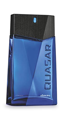 EAU DE TOILETTE MAN QUASAR O BOTICARIO - 100ml 3.38 fl.oz-78,6% v - BOUTIQUEB