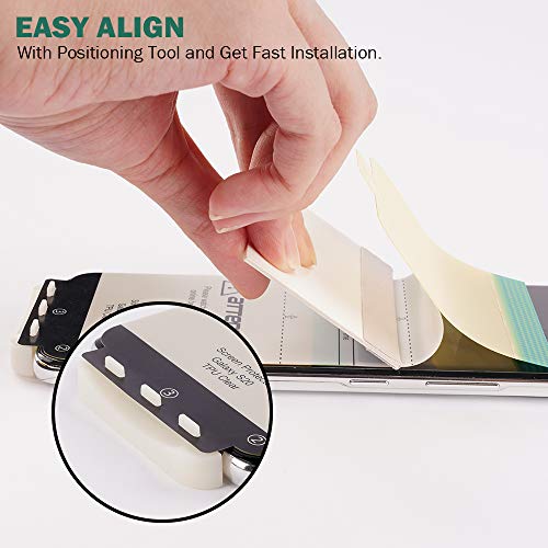 EGV [3 Pack Protector de Pantalla para Samsung Galaxy Note 20 [Protección máxima] [Pantalla de Alta definición] HD Film [Flexible] Película Protectora Pantalla