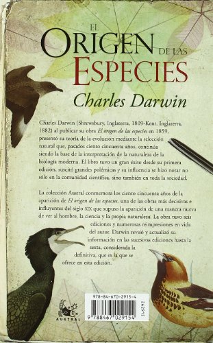 El origen de las especies (AUSTRAL EDICIONES ESPECIALES)