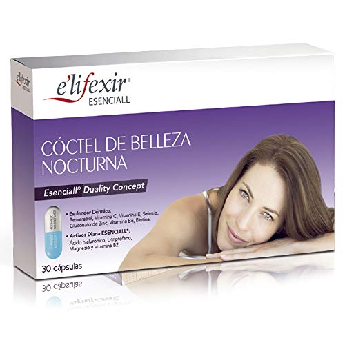 Elifexir | Cóctel Belleza Nocturna | Nutricosmética Rejuvenecedora Antiedad | 30Caps