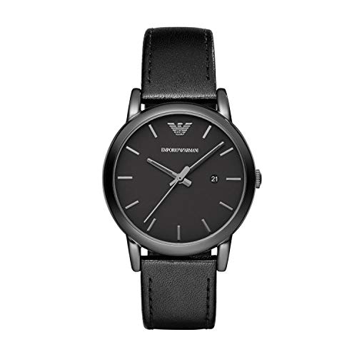 Emporio Armani Reloj Analogico para Hombre de Cuarzo con Correa en Cuero AR1732