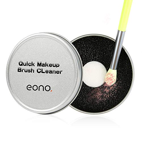 Eono by Amazon - Maquillaje Pincel Limpiador Herramienta de limpieza Quick Cleaner Sponge Remueve Shadow Color Removal Sponge