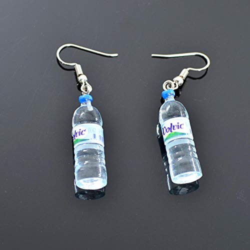 Erin Earring Personalidad Pendientes De Botellas De Agua Mineral Botella De Cerveza Lindos Pendientes Simples Elegantes Pendientes De Dos Estilos De Moda