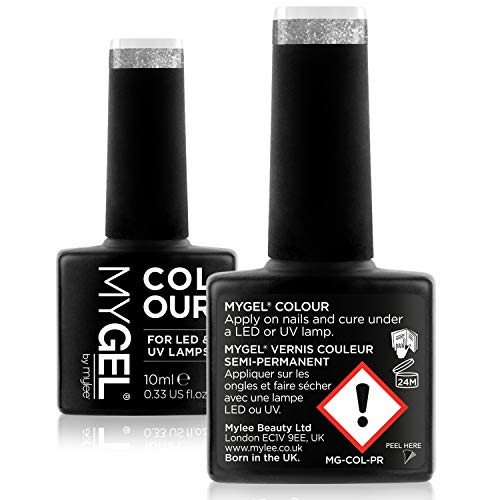 Esmalte de gel para uñas MyGel, de MYLEE (10ml) MG0089 - Shake It Off UV/LED Nail Art Manicure Pedicure para uso profesional en el salón y en el hogar - Larga duración y fácil de aplicar