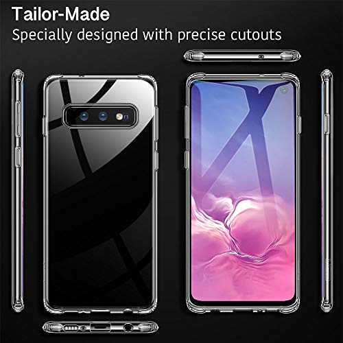 ESR Funda para Samsung Galaxy S10e,Funda Essential Zero de TPU Suave Transparente Delgada Compatible con Samsung Galaxy S10e, Funda Suave de Silicona Flexible - Jalea Transparente