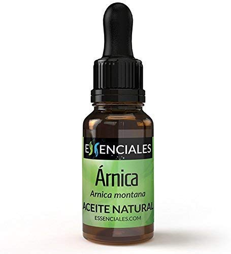 Essenciales - Aceite Vegetal de Árnica, 100% Puro, 10 ml | Aceite Vegetal Arnica Montana