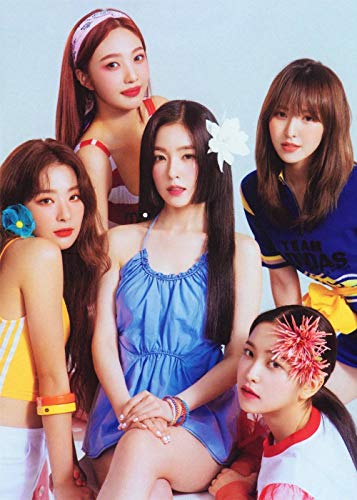 FHGFB 5D DIY「KPOP Red Velvet Photobook」Full Diamond Painting,Mosaico de Hecho a Mano Punto de Cruz Diamante Bordado,decoración navideña la Obra de Arte de Regalo más diseñada 40x60cm