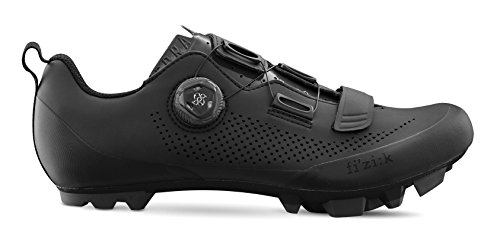 Fizik X5 Terra Calzado Ciclismo, Unisex Adulto Hombre, Zapatillas de Ciclismo, X5TERRA18-1010-41, Negro, 41