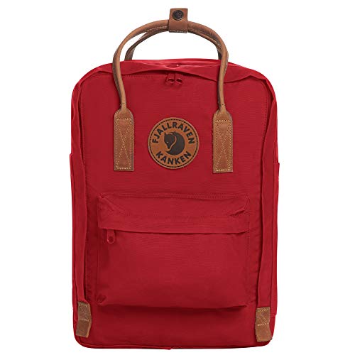 Fjällräven Kånken No 2 Laptop 15, Mochila Unisex, Rojo (Deep Red), Talla única