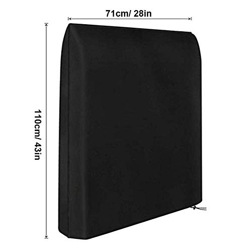 Funda para Silla Gravedad Cero - Funda para sillas reclinables terraza con material duradero 210D, Resistente al agua Funda para tumbona gravedad cero(71cm x 34cm x 110cm)