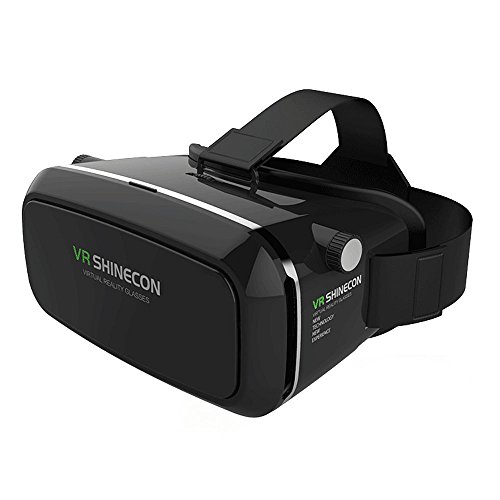 Gafas de Realidad Virtual, Casco VR 3D, Auriculares VR para Videojuegos Películas 3D, Compatible con Teléfonos Android iOS y Otros de 3.5 a 6.0 Pulgadas