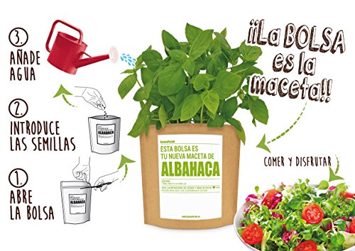 Garden Pocket - Kit de Cultivo de HIERBABUENA - Bolsa Maceta