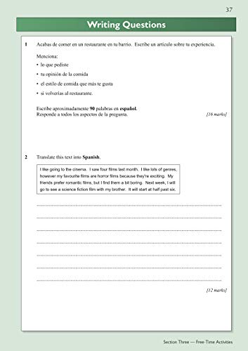 GCSE Spanish AQA Complete Revision & Practice (with CD & Onl