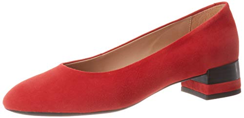 Geox D CHLOO Mid B, Zapatos de Tacón para Mujer, Rojo (Red C7000), 39 EU