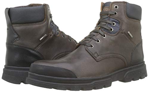 Geox U CLINTFORDB ABX A, Botas Clasicas para Hombre, Marrón (Brown C0013), 45 EU