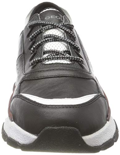 Geox U Regale A, Zapatillas para Hombre, Negro (Black C9999), 45 EU