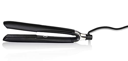 GHD - Plancha para cabello Platinum+ Black Styler Ultra Zone con tecnología predictiva, color negro