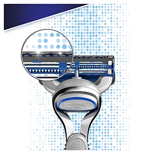 Gillette SkinGuard Sensitive Cuchillas de Afeitar, Paquete de 8 Cuchillas de Recambio