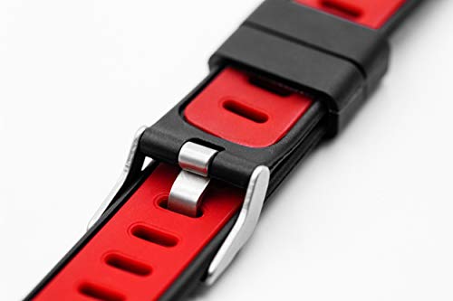 Go-Tcha Evolve LED-Touch Wristband Watch For Pokemon Go with Auto Catch and Spin - Black/Red (Android) [Importación inglesa]