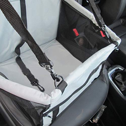 HAGA SU COCHE HERMOSO Bolso de la cubierta antideslizante perro XQRHSHF plegable impermeable y transpirable asiento de coche de conducción Vice animal doméstico del gato, Tamaño: 40 x 30 x 25 cm