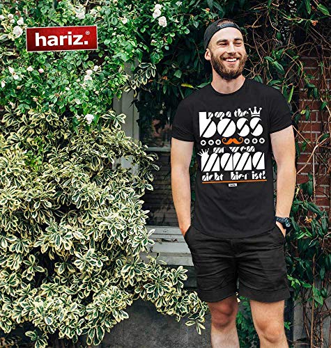 Hariz - Camiseta para hombre, diseño de papá The Boss 5 papá morado XXL