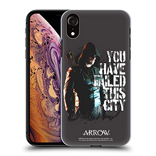 Head Case Designs Oficial Arrow TV Series You Have Failed This City Graphics Carcasa rígida Compatible con Apple iPhone XR