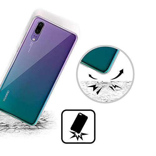 Head Case Designs Oficial Haroulita Colorete Mármol Líquido Carcasa de Gel de Silicona Compatible con Huawei Y5 (2017) / Y6 (2017)