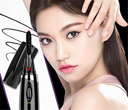 Heated Lash Curler Electric Pen Long Lasting Eye Lashes, Rizador de pestañas con calefacción eléctrica recargable, Rizador de pestañas con calefacción Usb, Rizador pestañas pluma eléctrica (A2)