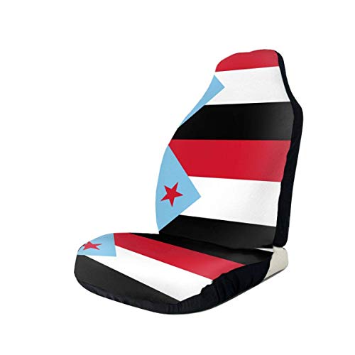 heefan Bandera de Yemen del Sur Fundas para Asientos de automóvil Protectores Accesorios para Asientos de automóvil universales