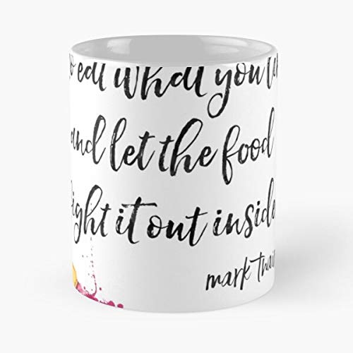 hellofresh Well Send Often Travel Pizzeria Green Eat Best Mug Tiene 11oz de Mano Hechas de cerámica de mármol Blanco