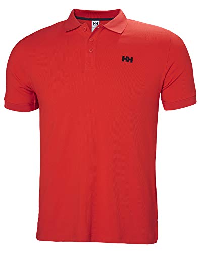 Helly Hansen Driftline Polo Camiseta tipo polo de manga corta con tejido de secado rápido y logo HH en el pecho en el pecho