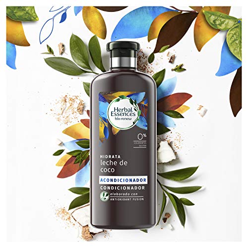 Herbal Essences Bío: Renew Hidrata Coco Acondicionador  - 6 Recipientes de 400 ml - Total: 2400 ml