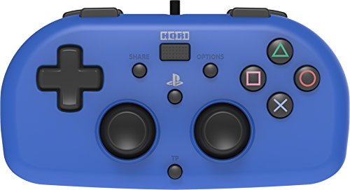 Hori - Mando Mini con cable (Azul) (PS4/PC)