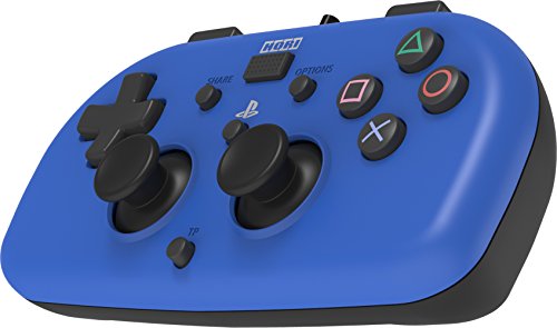 Hori - Mando Mini con cable (Azul) (PS4/PC)