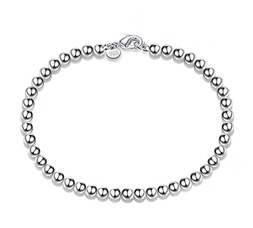 Hosaire Elegante y con Estilo Pulsera de Plata de Flor de la Perla Pulseras Mujeres de la Joyería Accesorios