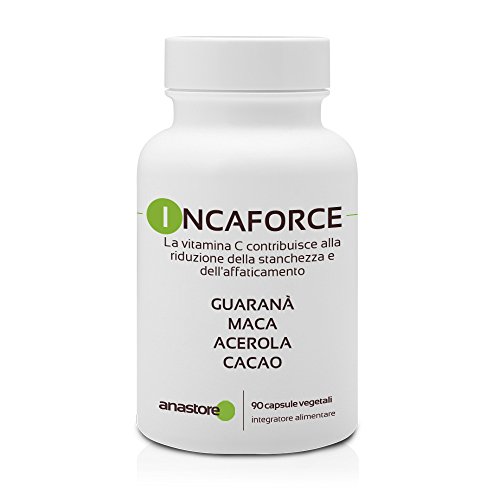 INCAFORCE * 372 mg / 90 cápsulas * Extractos estandarizados * Cerebro, Energía, Inmunitario