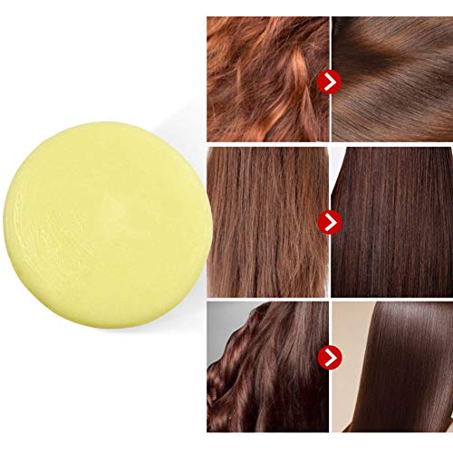 Jabón para el cabello Onkessy Acondicionador nutritivo hidratante orgánico Jabón para cabello con efecto acondicionador VITAMIN C hecho a mano