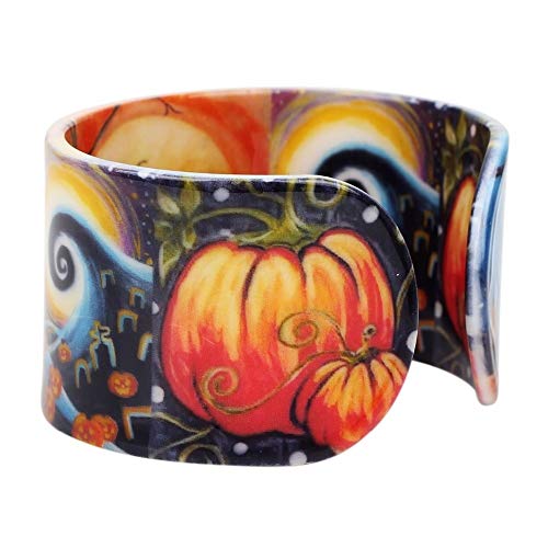 JIANDONG Joyería Festival de la Calabaza de plástico Brazalete Pulseras Indio Manera for Las Mujeres Muchacha al por Mayor Accesorios artesanales