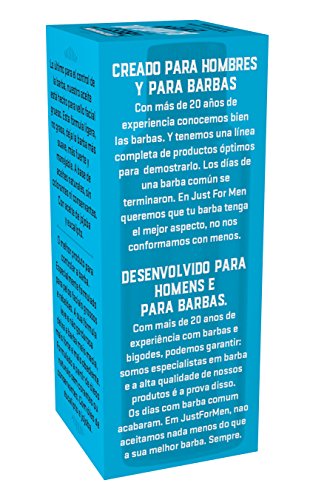 JUST FOR MEN Aceite para la Barba – Aceite para el cuidado diario de la Barba - 30 ml