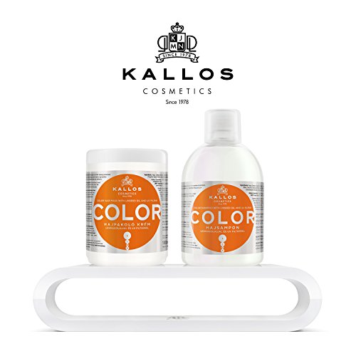 Kallos KJMN - mascarillas para el cabello (Mujeres, Cabello dañado, 1000 ml)