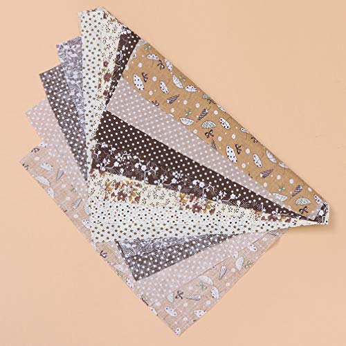 KESYOO 28 Piezas Diy Tela Casera Delicada Exquisita Hermosa Tela de Patchwork Costura Suministros Hechos a Mano para Mujeres Niñas