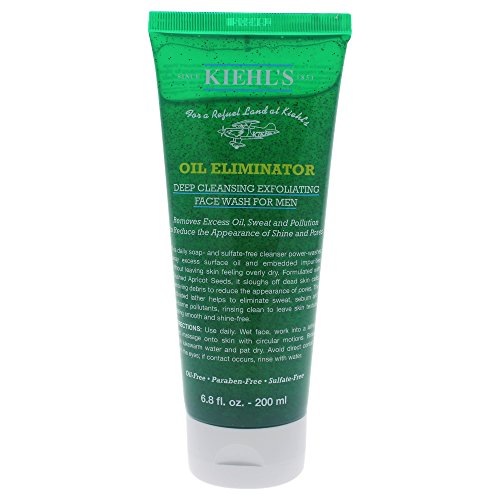 Kiehl's Exfoliante Aceite Eliminador Limpieza Profunda Para El Rostro Para Hombres 6.8oz (200ml)