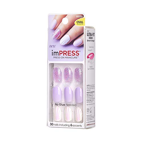 Kiss Impress - Uñas de gel para manicura de un solo paso – Born to Flex (paquete de 1)