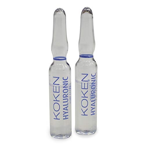 KOKEN Hyaluronic - Ampollas de Ácido Hialurónico concentrado - Efecto rejuvenecedor de tu piel - Serum facial hidratante antienvejecimiento