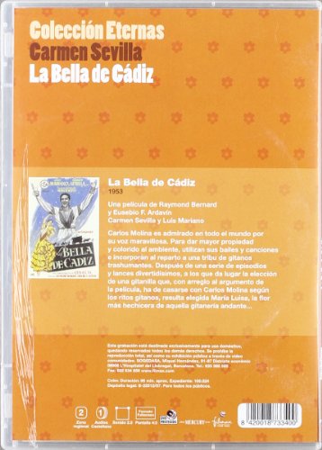 La bella de Cadiz [DVD]