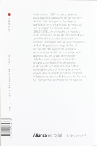 La Regenta (El libro de bolsillo - Literatura)