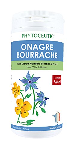 Laboratoires Phytoceutic Duo de aceite de onagro/Borago 360 Cápsulas