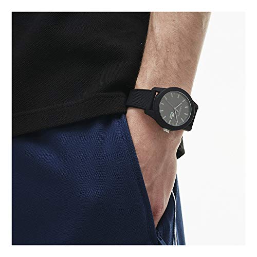 Lacoste 2010818 - Reloj analógico de pulsera para hombre, correa de silicona