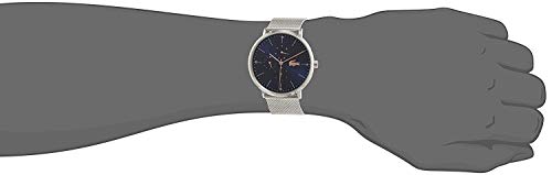 Lacoste Reloj Multiesfera para Hombre de Cuarzo con Correa en Acero Inoxidable 2011024